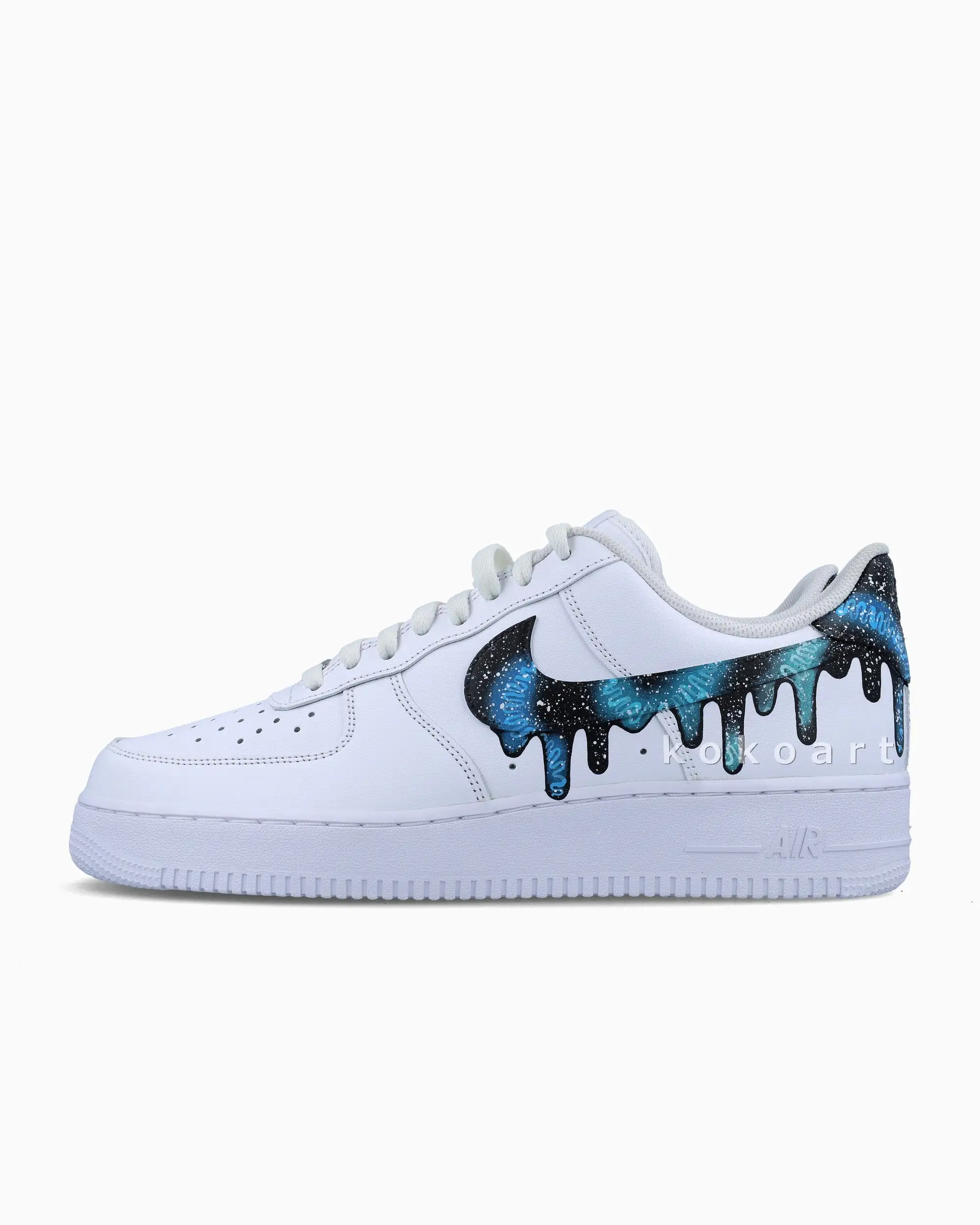 AF1 Galaxy Dripping