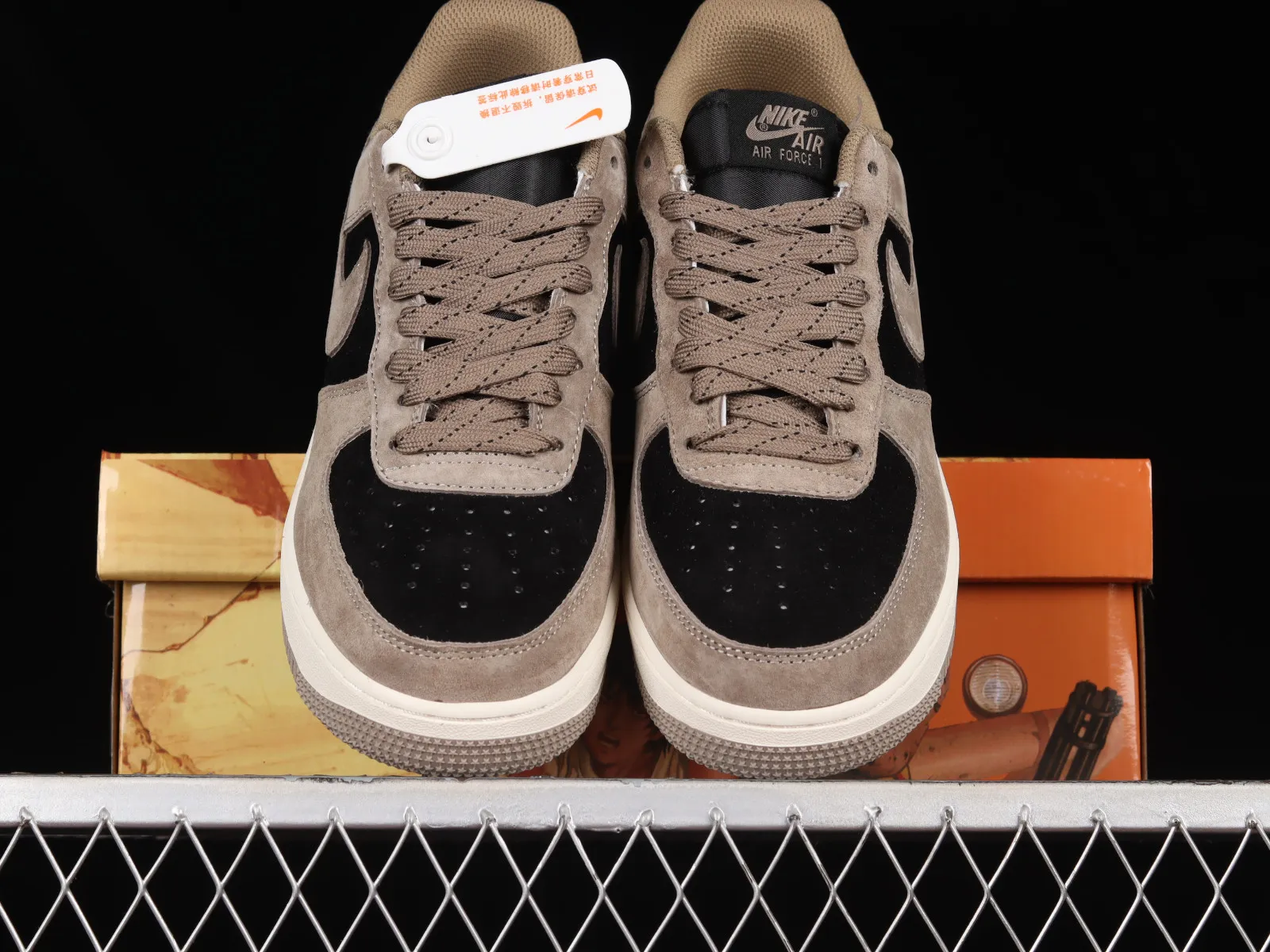 Akira x Nike Air Force 1 07 Low Mocha Black DB0066-223