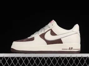 Akira x Nike Air Force 1 07 Low Suede Cream Coffee DU0820-216