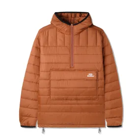 Anorak Puffer Jacket, Rust