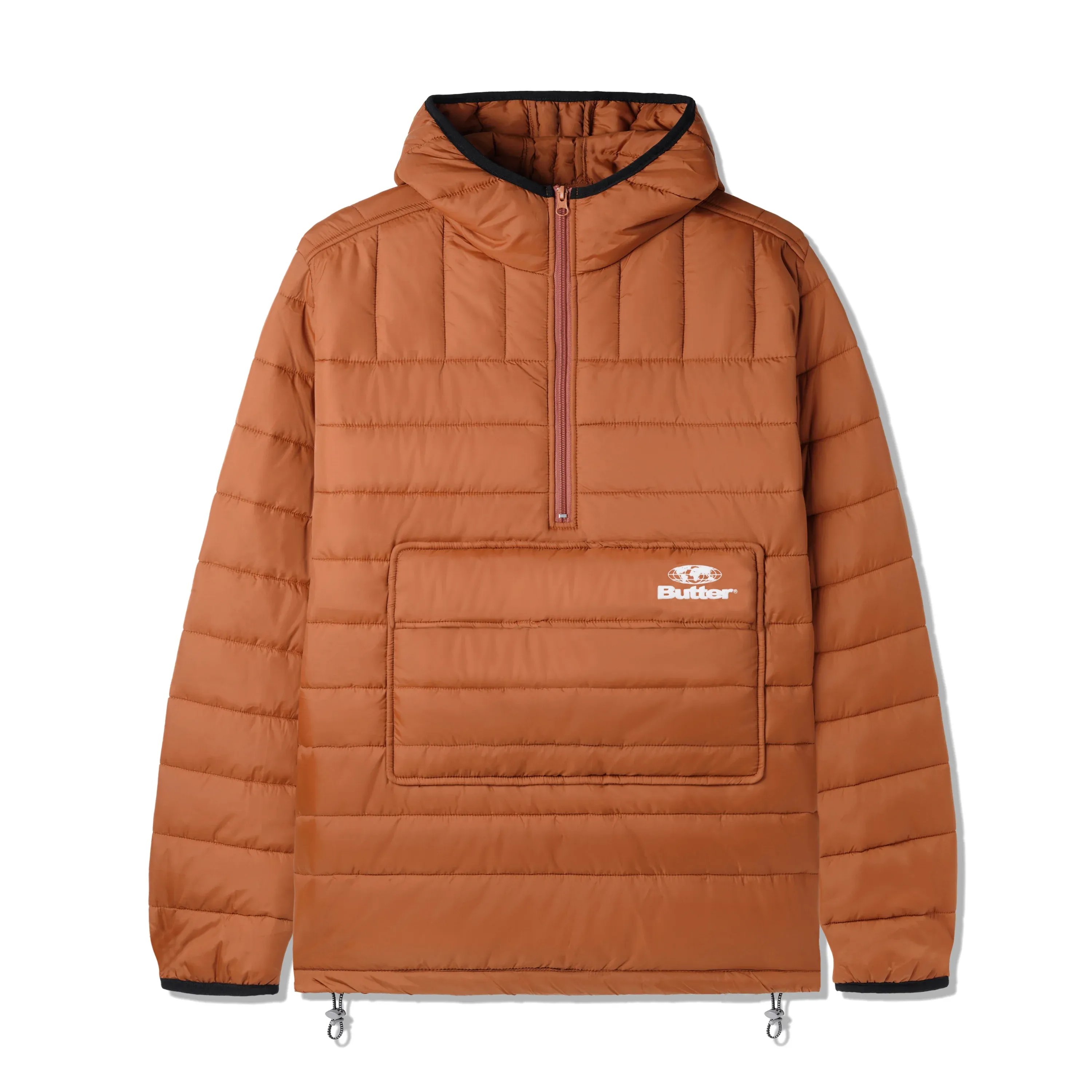 Anorak Puffer Jacket, Rust