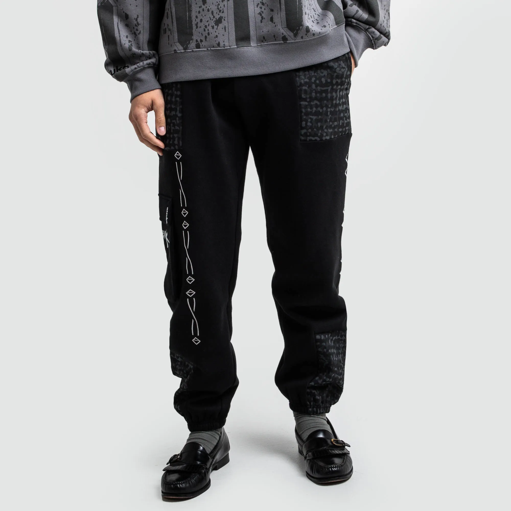 Brand Of Sacrifice Black Cargo Sweatpants