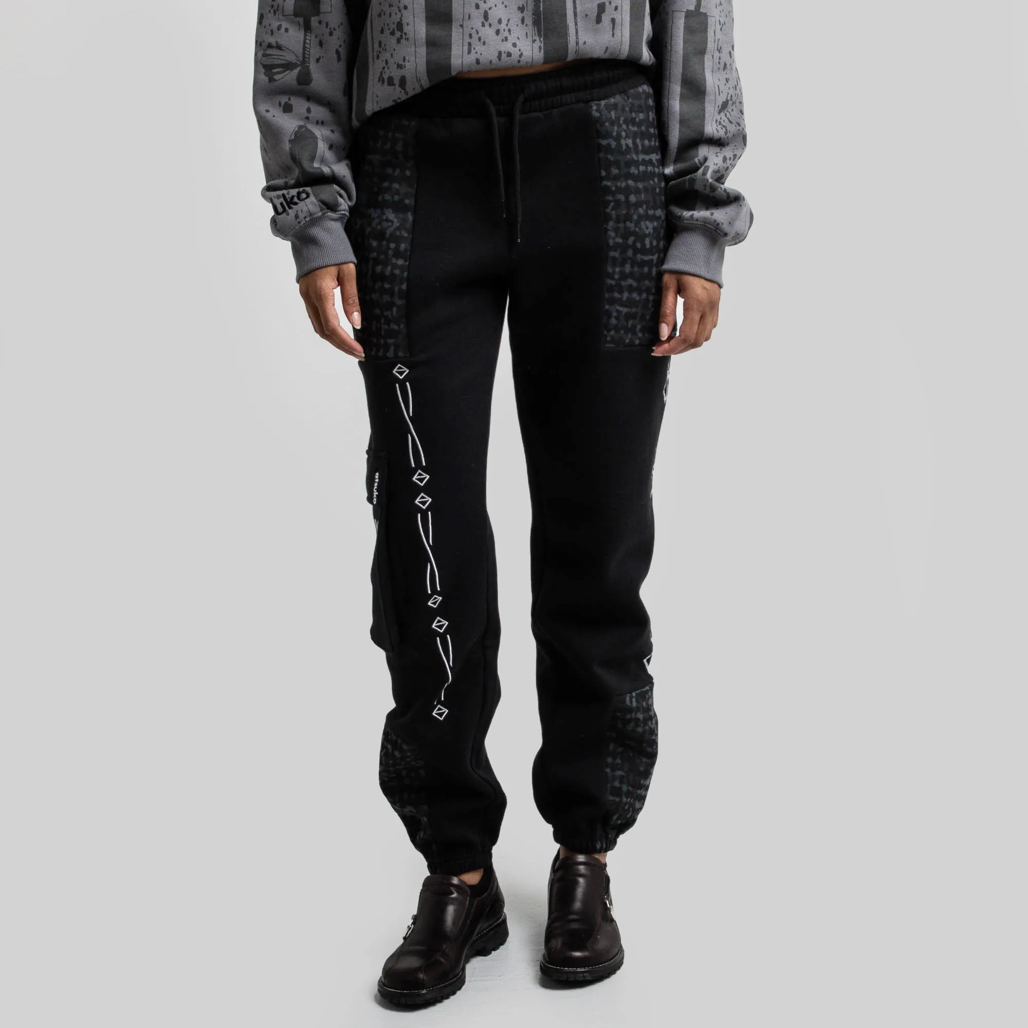 Brand Of Sacrifice Black Cargo Sweatpants