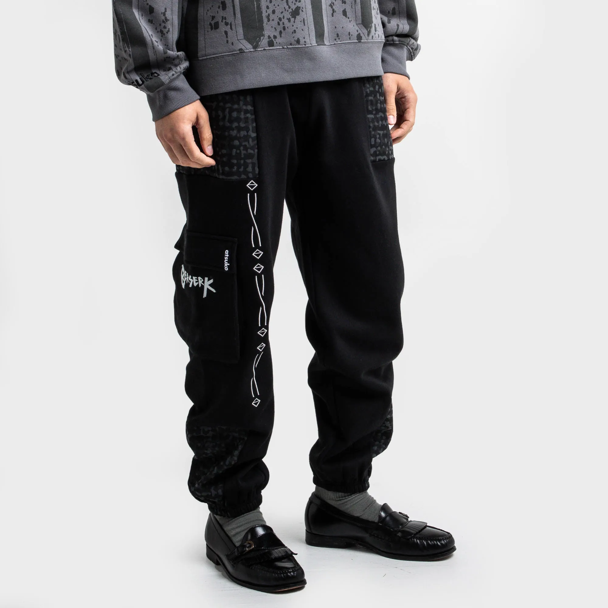 Brand Of Sacrifice Black Cargo Sweatpants