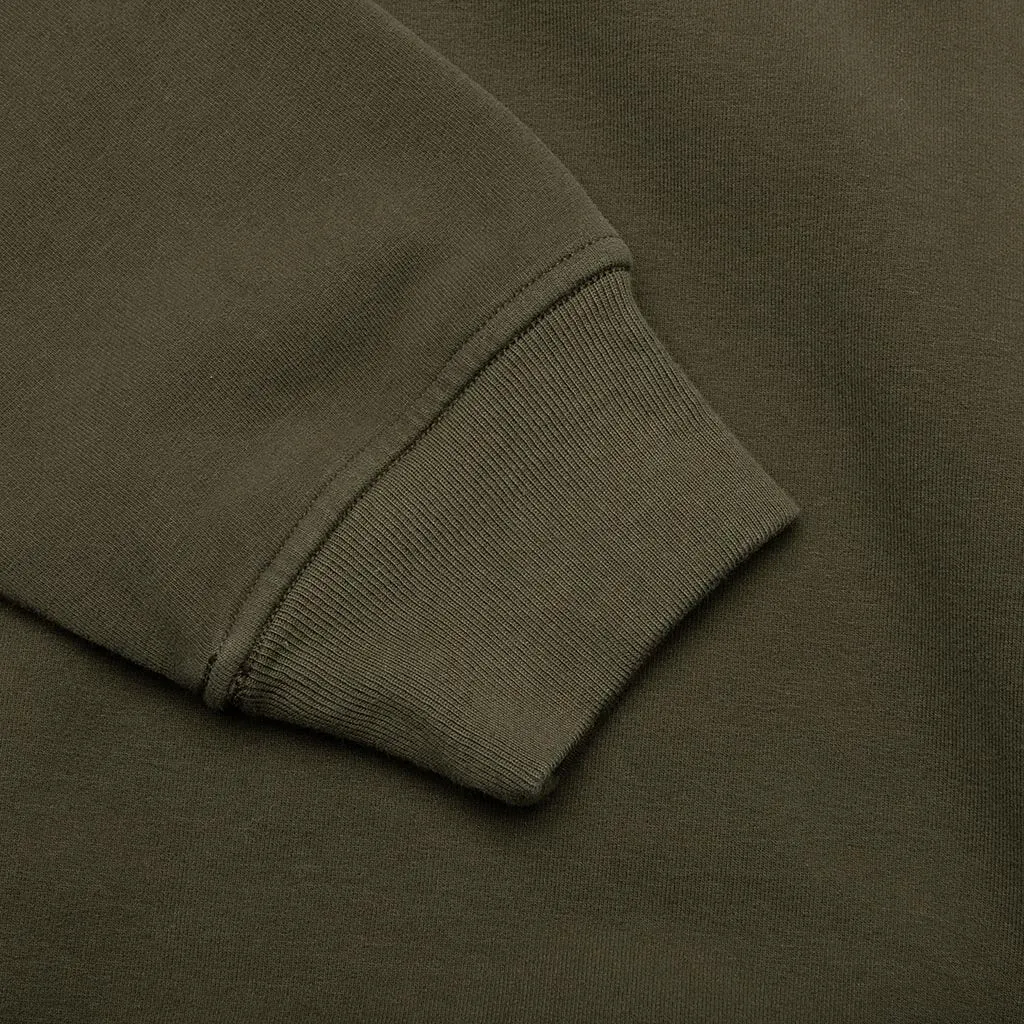 Brushed Sweatshirt - Olive