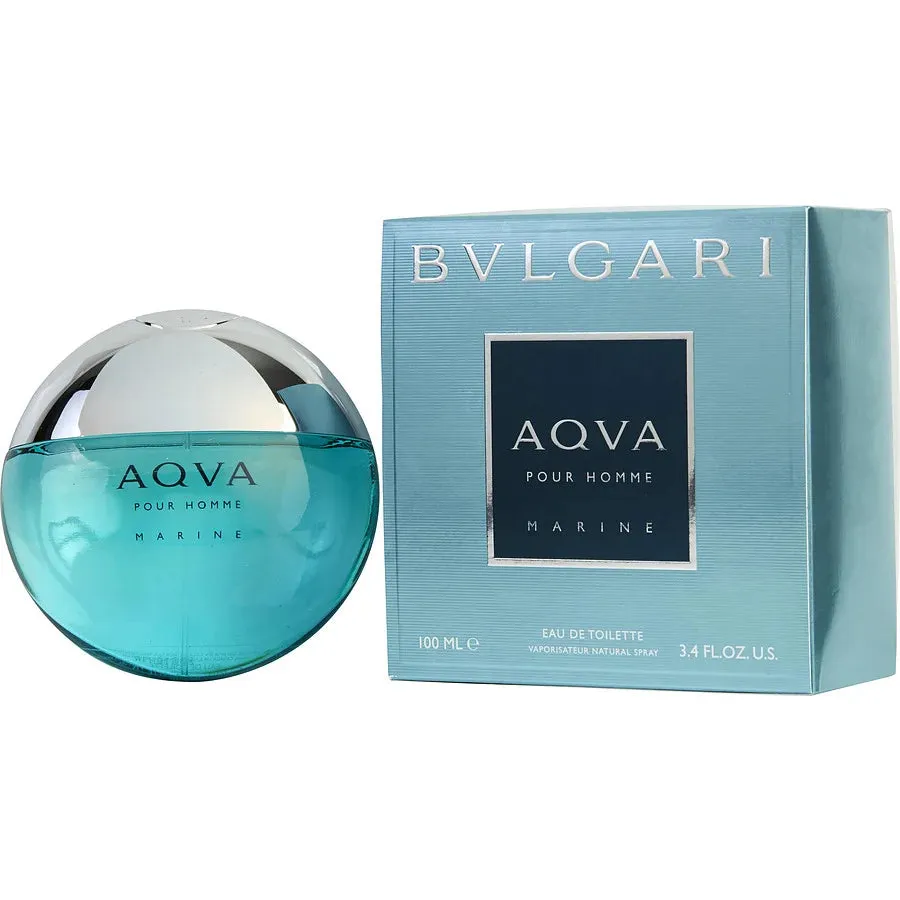 Bvlgari Aqua Marine Pour Homme Eau De Toilette Spray 3.4 oz 100 ml