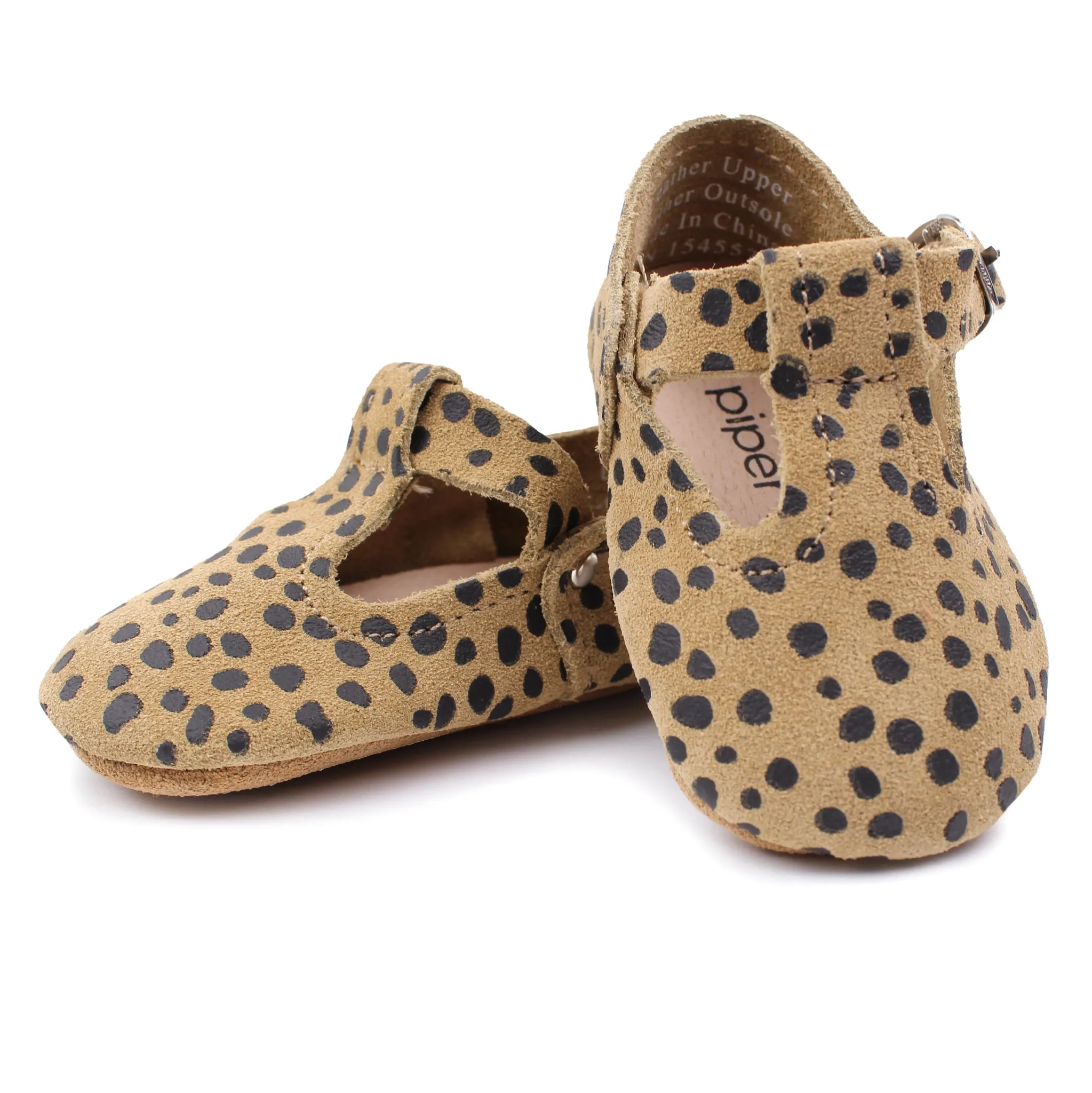 Cheetah - T-Strap Mary Jane - Soft Sole