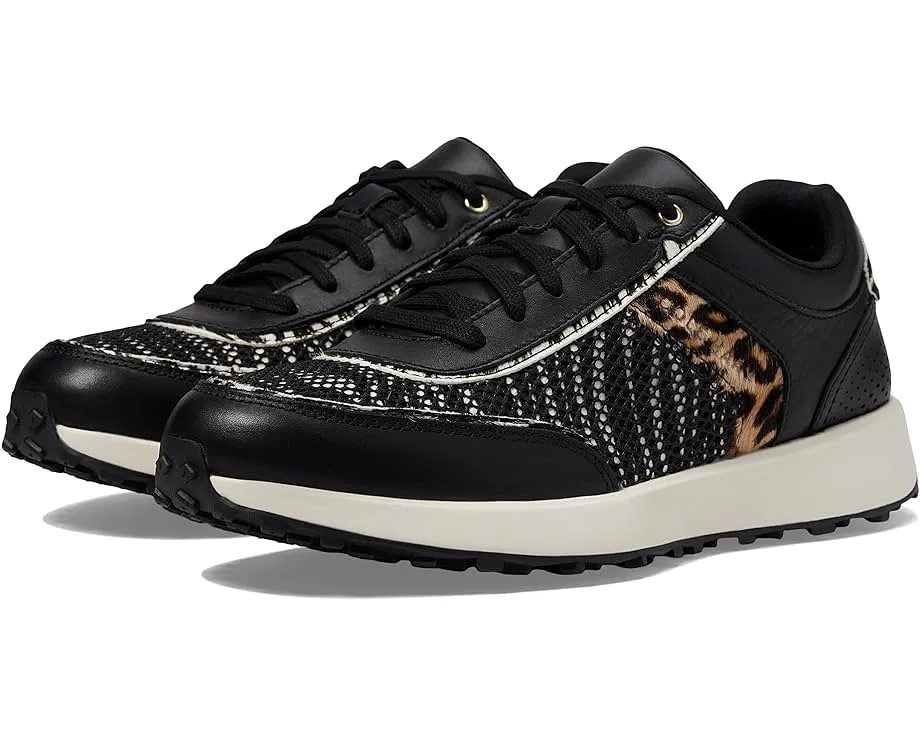 Cole Haan Grandpro Wellsley Runner Black/Safari Print/Ivory Low Top Sneakers