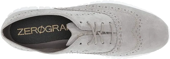 Cole Haan Zerogrand Wing Ox Closed Hole II Grey Lace Up Low Top Sneakers