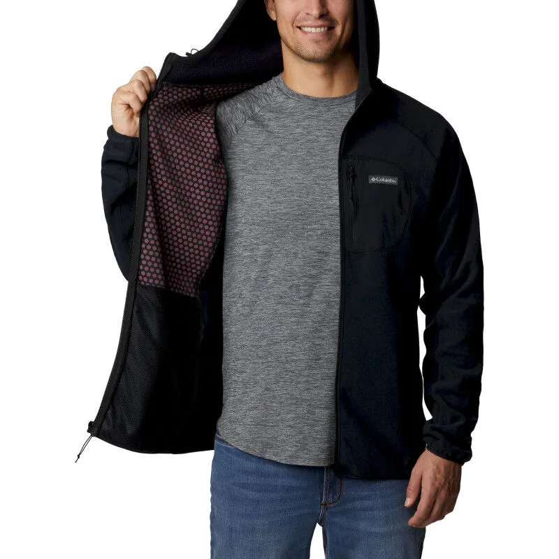 Columbia  Outdoor Tracks Hooded Full Zip - Giacca in pile - Uomo