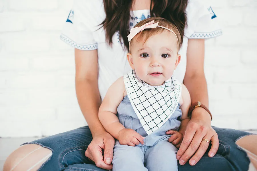 COPPER PEARL BANDANA BIB  SET |  WILLOW