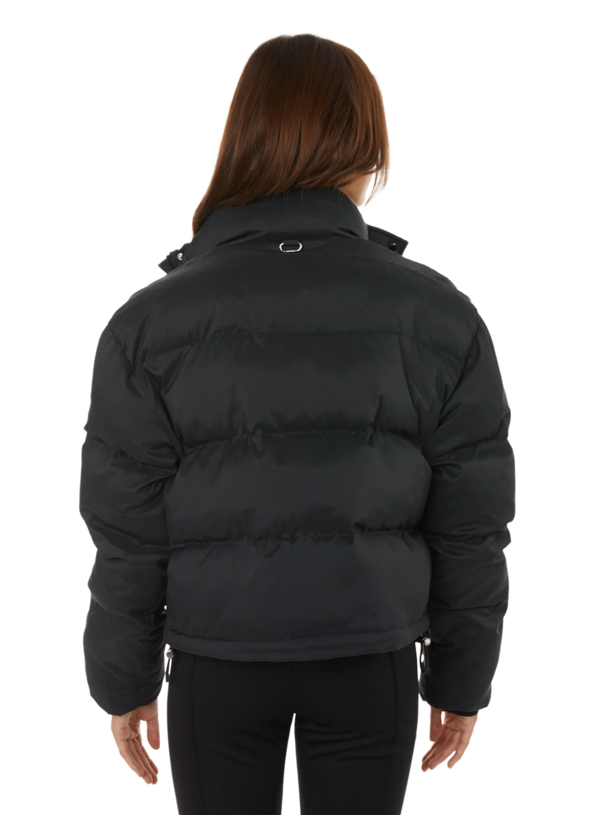 COURRÈGES  Cropped puffer jacket  - Black