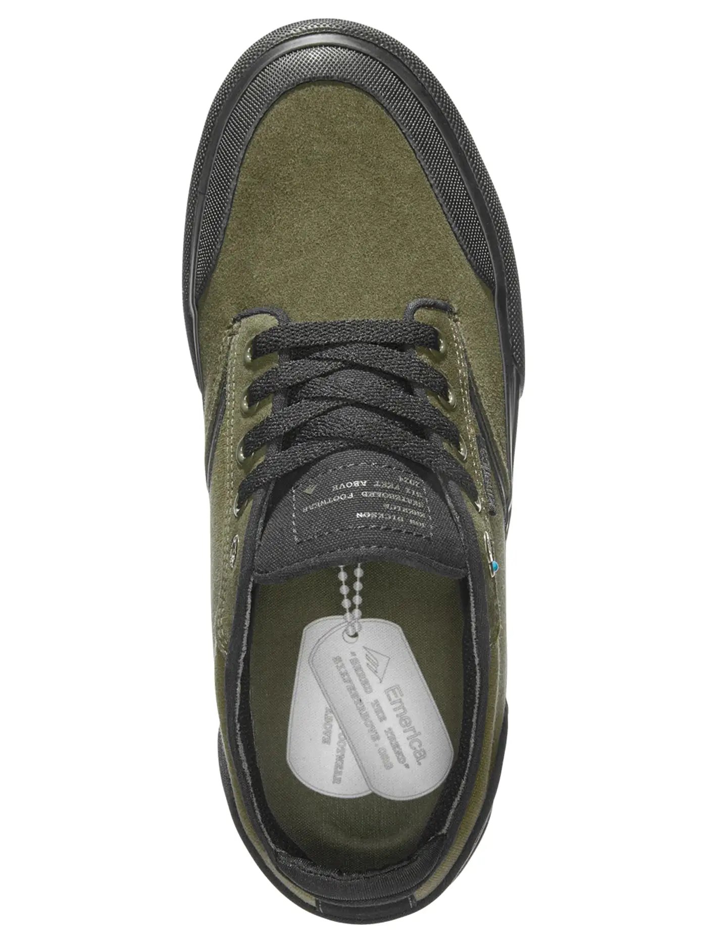 Emerica x Six Feet Above Dickson OD Black Shoes