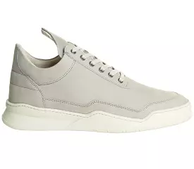 Filling Pieces Low Top Ghost Off White Uk Size 4