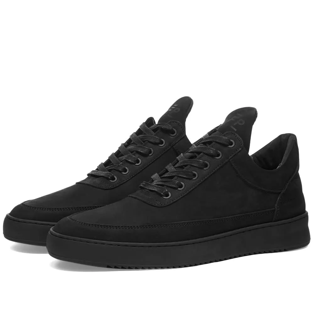 Filling Pieces Low Top Ripple Tonal SneakerBlack