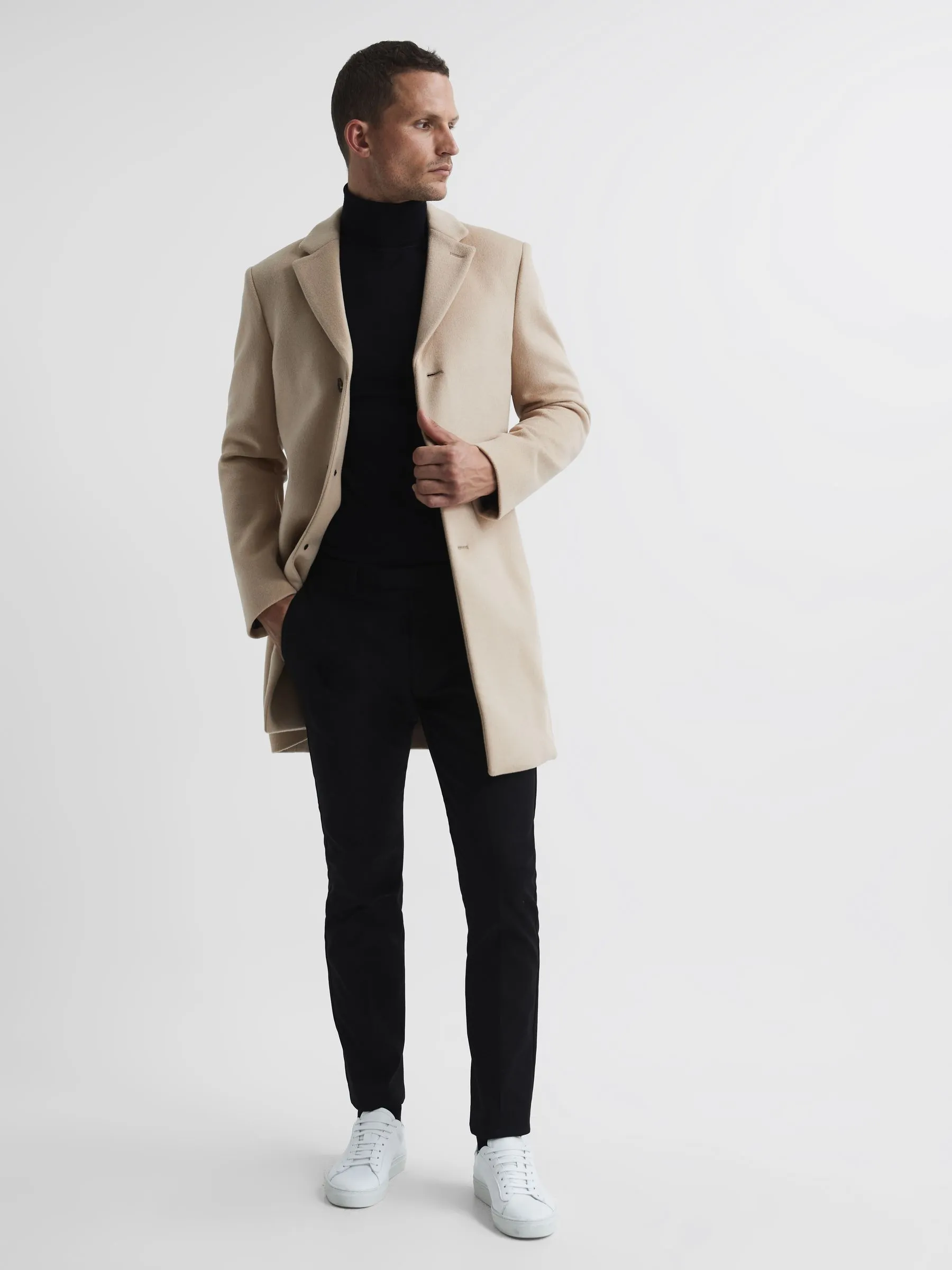 Gable Single Breasted Overcoat