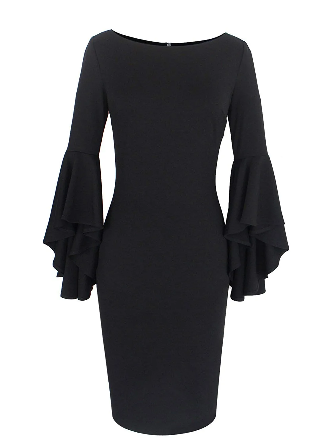 Haute Edition Women's Bell Sleeves Cocktail Party Dress