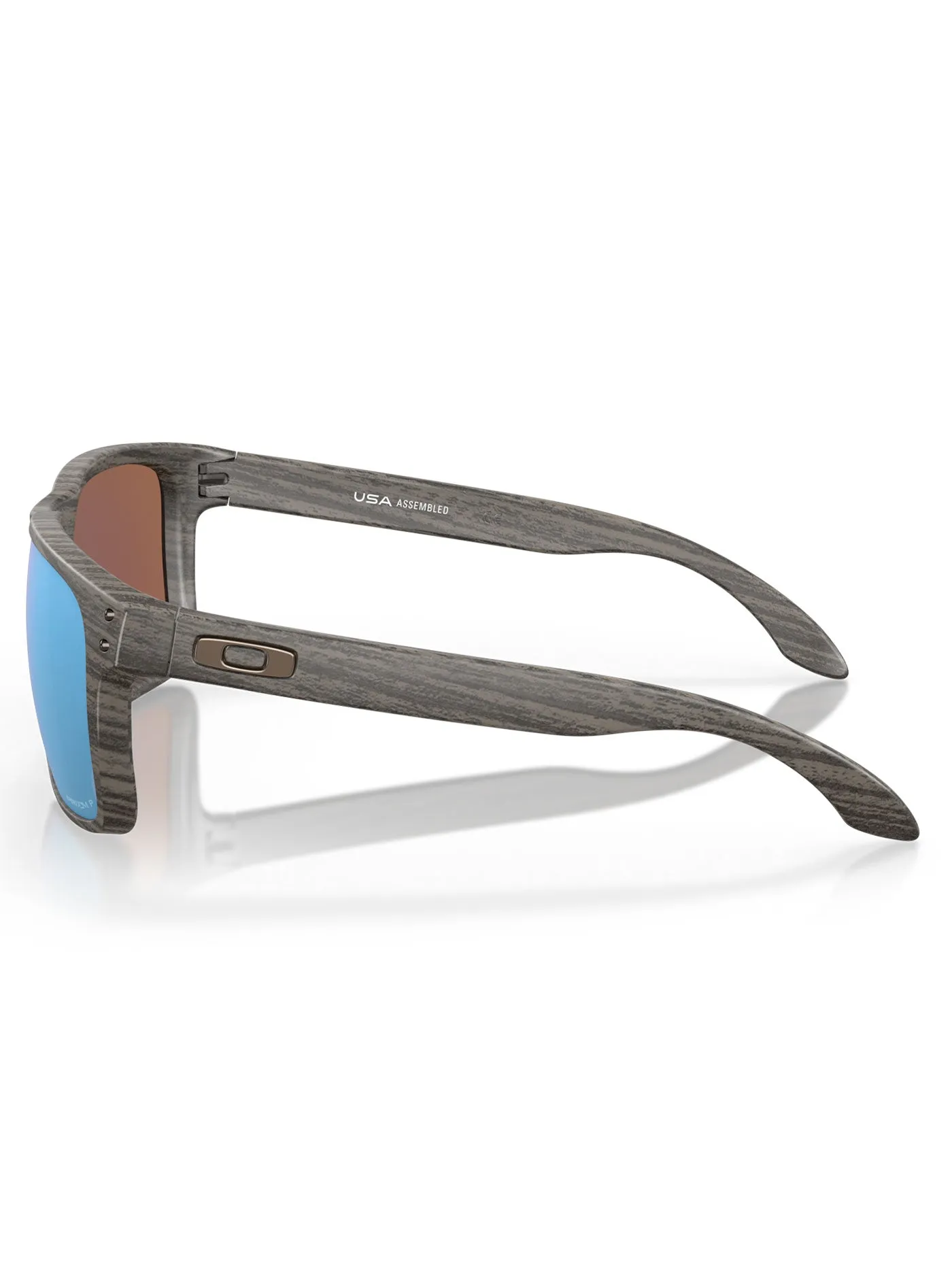 Holbrook XL Woodgrain/Prizm Deep Water Polarized Sunglasses