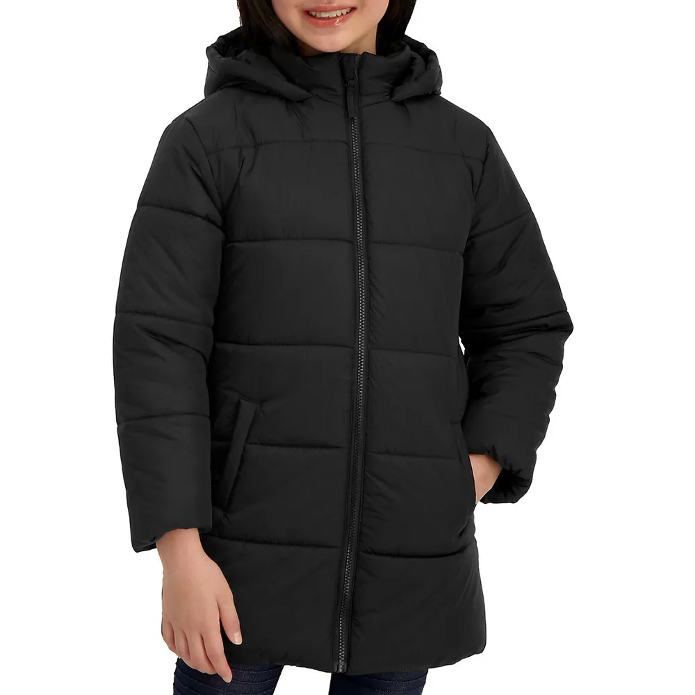 Hudson's Bay Girl's Longline Puffer Coat