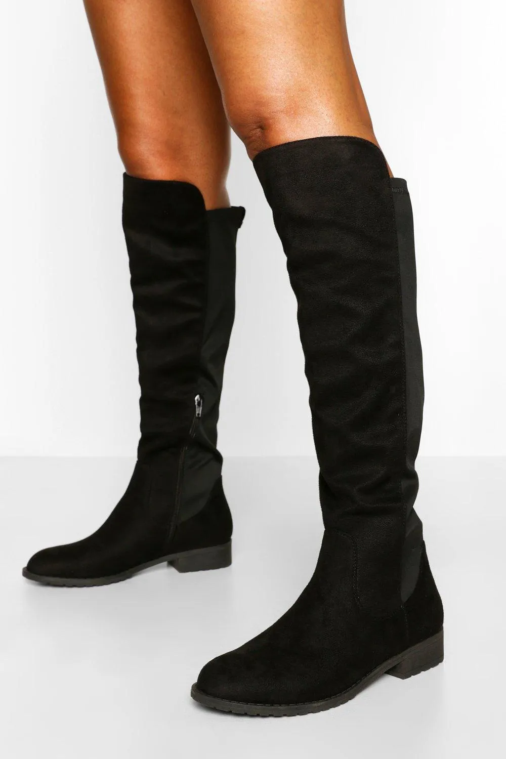 Knee High Stretch Riding Boots