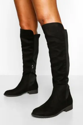 Knee High Stretch Riding Boots