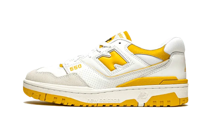 New Balance 550 Sea Salt Varsity Gold