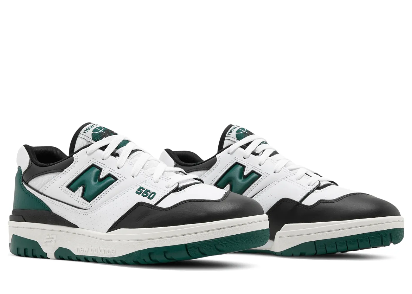 New Balance 550 White Green Black