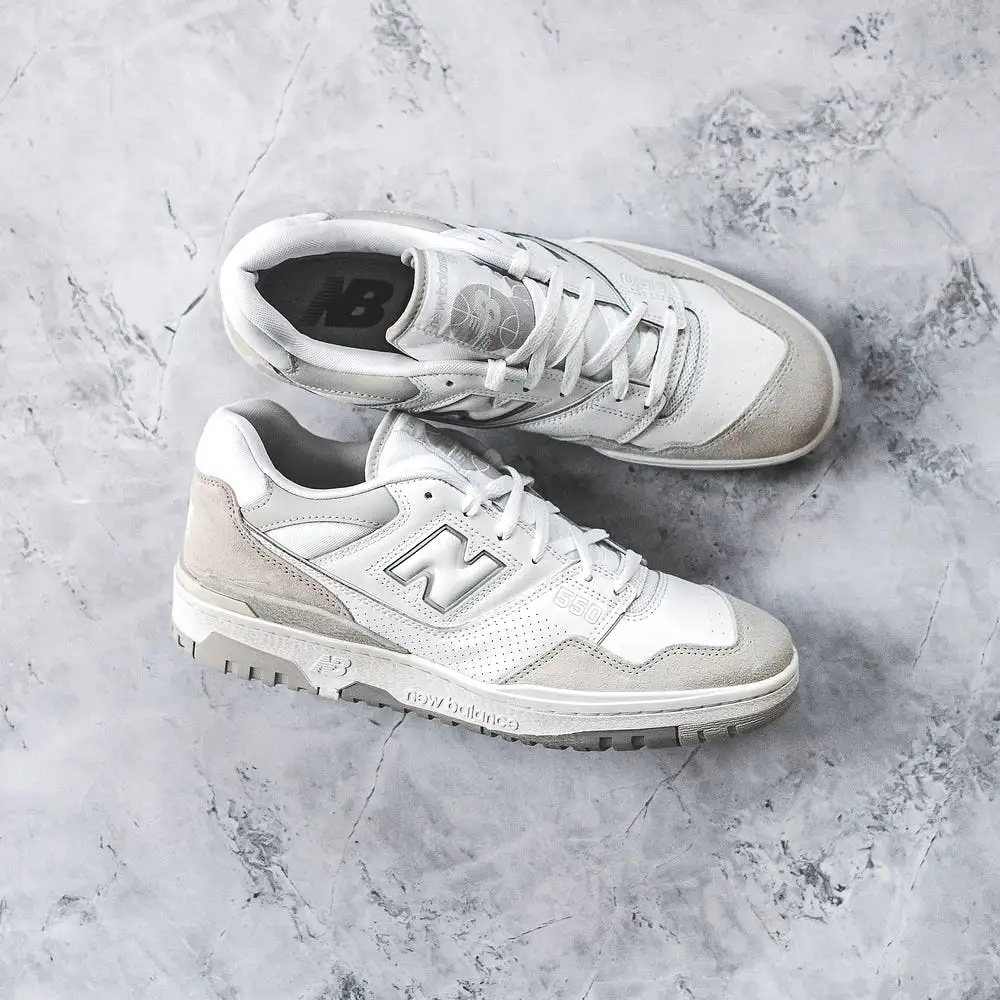 New Balance 550 White Grey