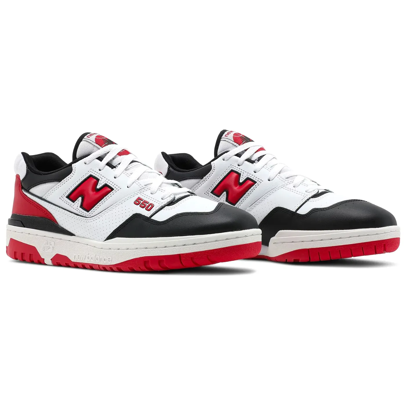 New Balance 550 White Red Black