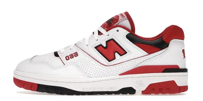 New Balance 550 White Red