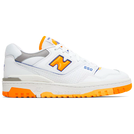 New Balance 550 White Vibrant Orange