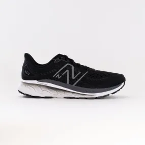 New Balance 860V13 (Men's) - Black/White/Lead