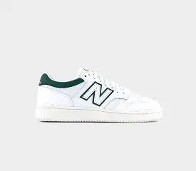 New Balance BB480 White Green Trainers