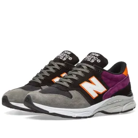 New Balance M7709 Hybrid - Made in EnglandBlack, Purple & Grey