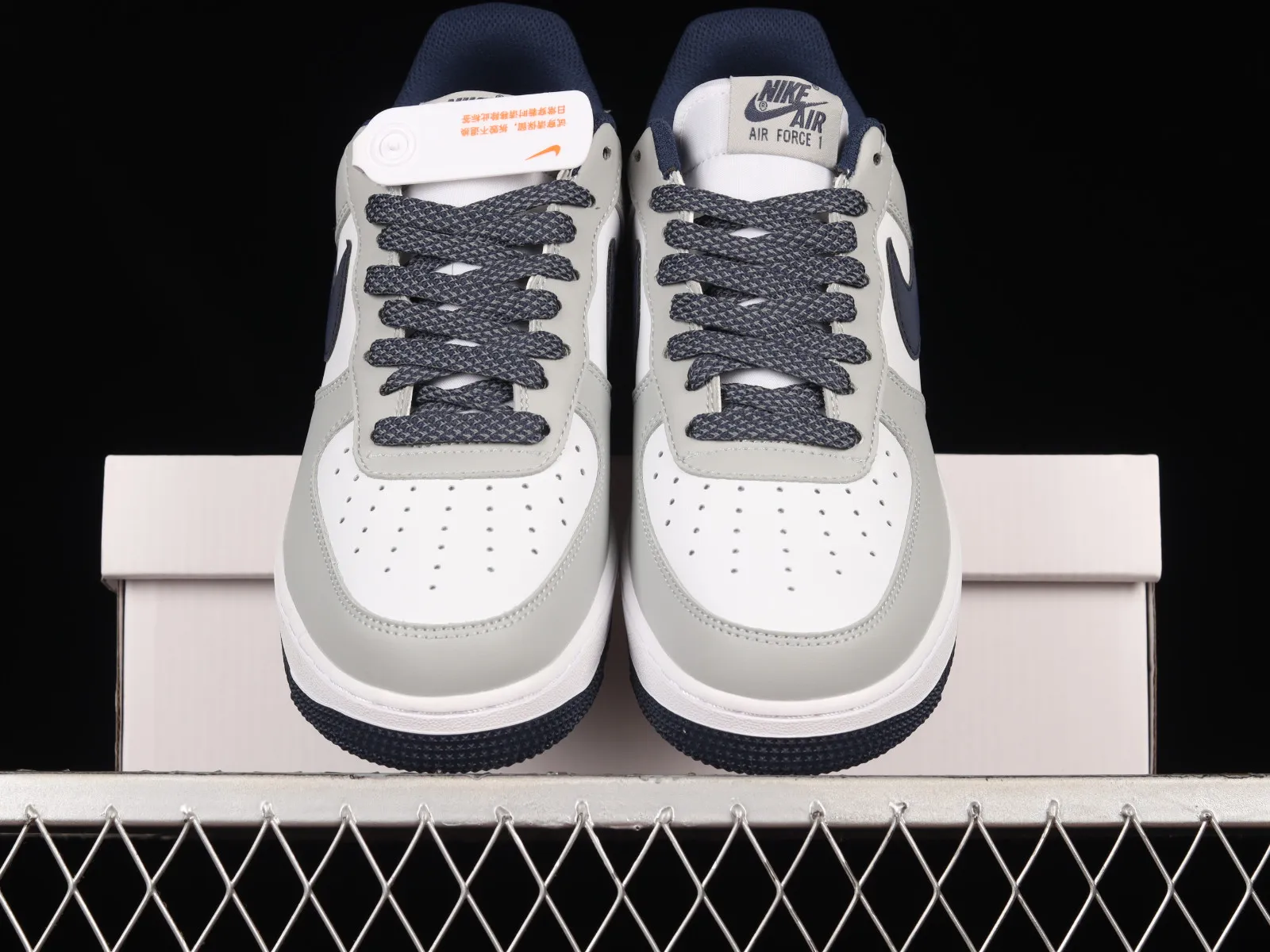 Nike Air Force 1 07 Low Grey Blue White KU5696-002