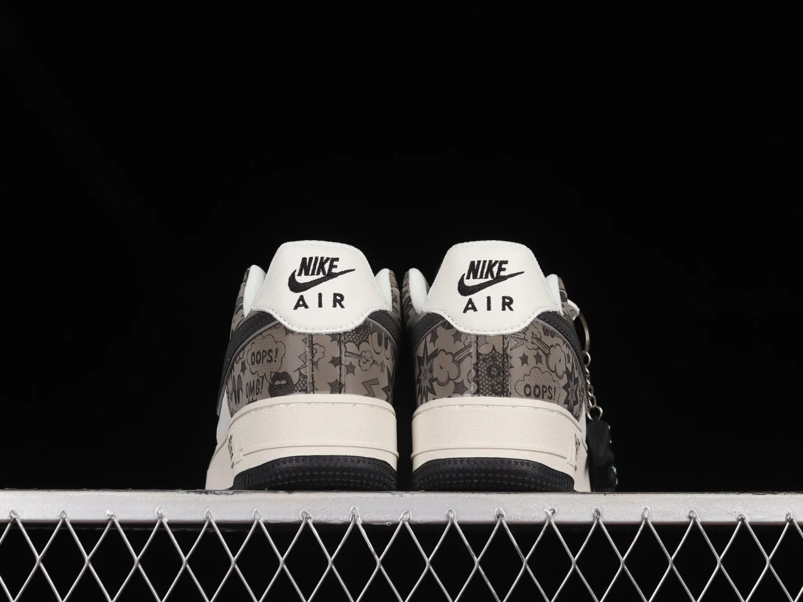 Nike Air Force 1 07 Low Hacker Browm Beige White Black ZG0088-811