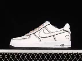 Nike Air Force 1 07 Low Panda White Black Reflective Multi GU6936-599