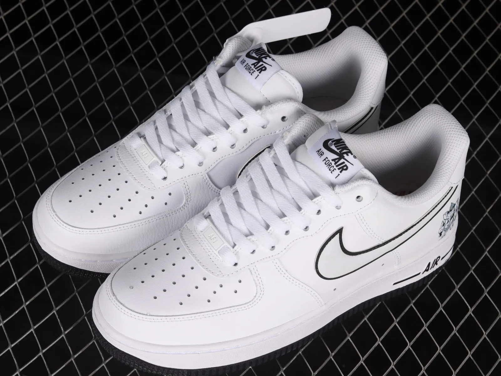 Nike Air Force 1 Low Gundam White Black KK1256-657