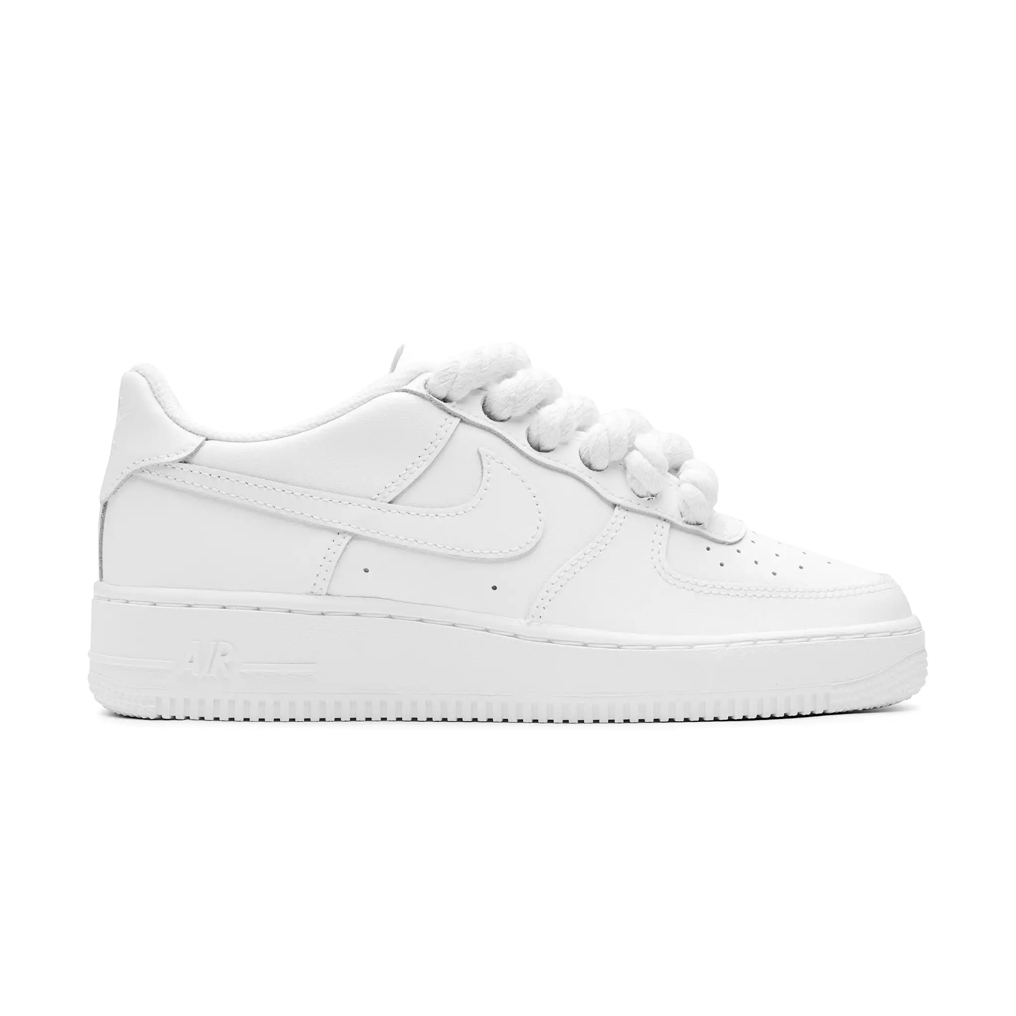 Nike Air Force 1 Low Rope Lace White (GS)