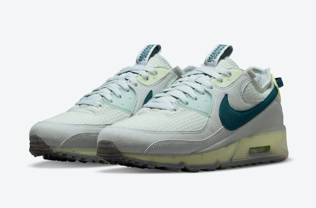 Nike Air Max 90 Terrascape Grey Haze Dark Teal Green Seafoam DH2973-002