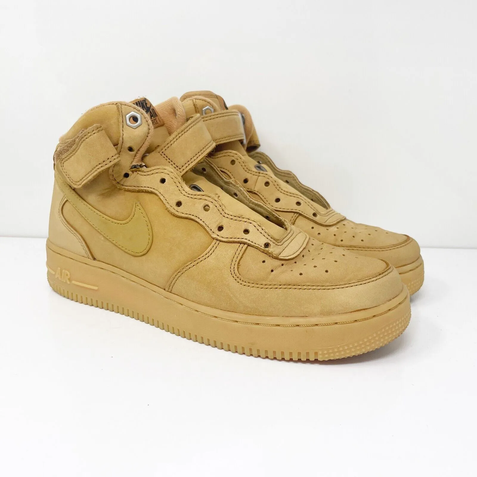 Nike Mens Air Force 1 Mid 07 DJ9158-200 Brown Basketball Shoes Sneakers Size 8.5