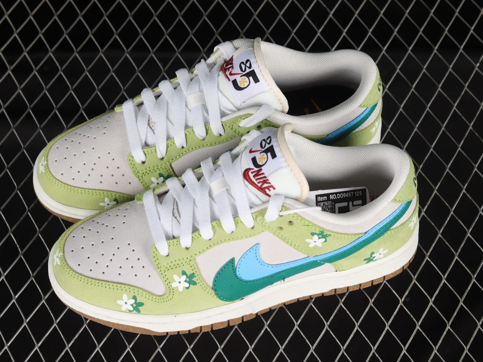 Nike SB Dunk Low 85 Green Blue Red DO9457-125