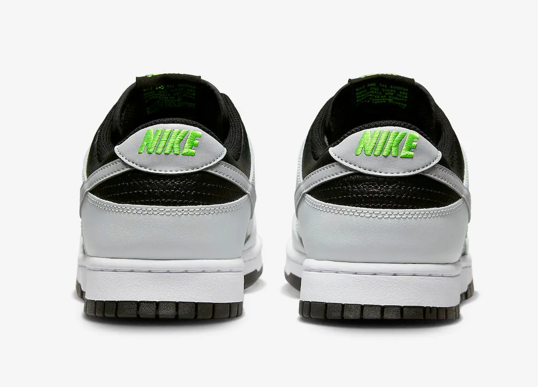 Nike SB Dunk Low Grey Panda Volt Black Photon Dust FD9756-001