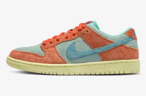 Nike SB Dunk Low Noise Aqua Orange Emerald Rise Lemon Chiffon DV5429-800