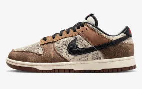 Nike SB Dunk Low Premium CO.JP Brown Snakeskin Ale Brown Black University Red FJ5434-120