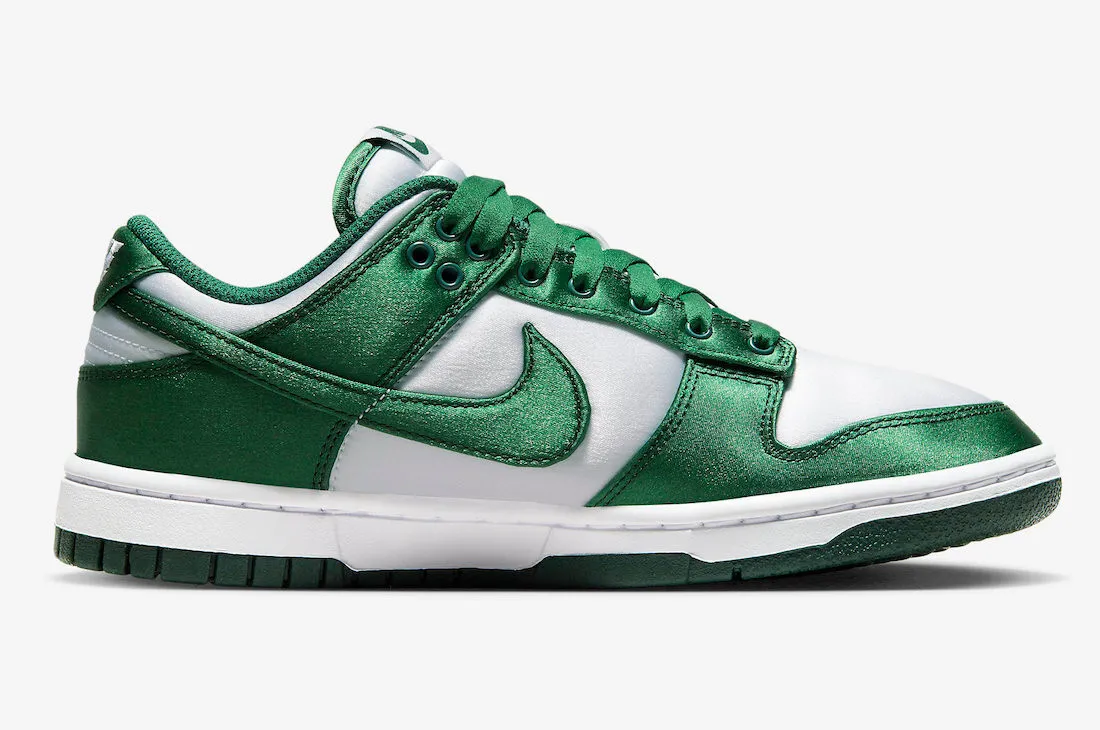 Nike SB Dunk Low Satin Green White Team Green DX5931-100