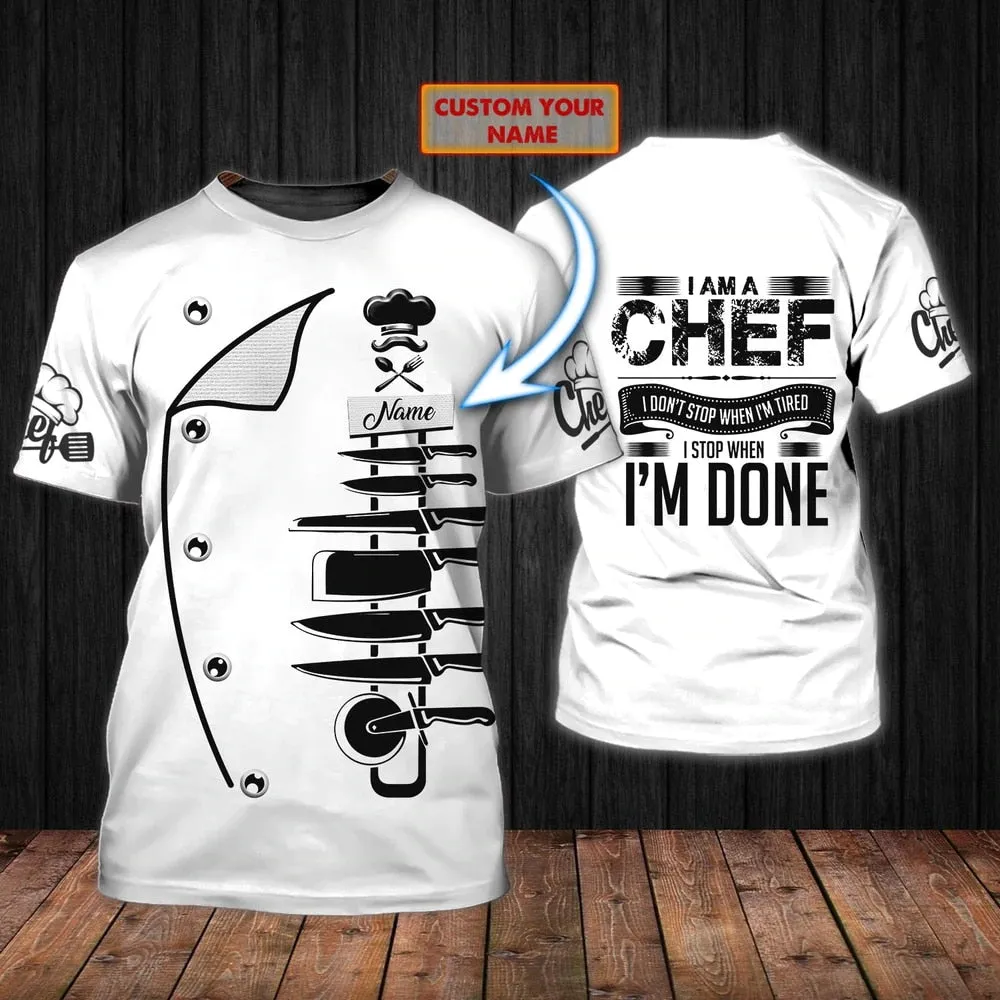 PROUD CHEFS T-SHIRT DESIGN - 3D