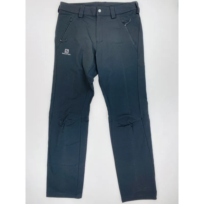 Salomon  Pants Wayfarer Warm Straight P - Pantaloni da escursionismo di seconda mano - Uomo - Nero - 40/R