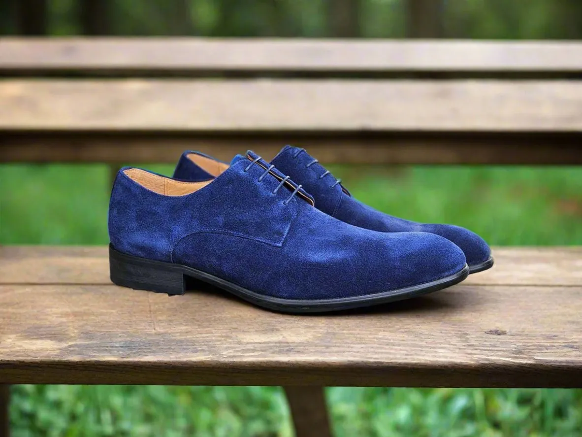 Suede Lace-up Oxford