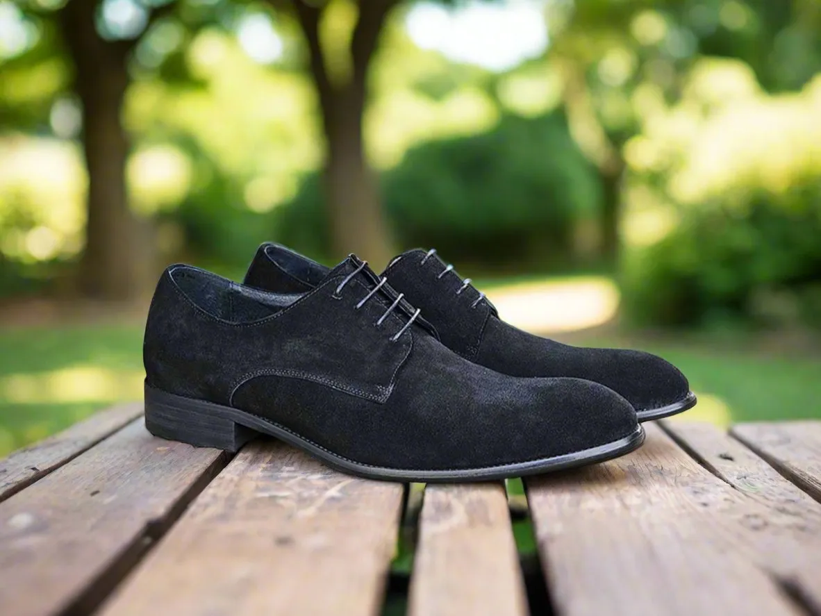 Suede Lace-up Oxford